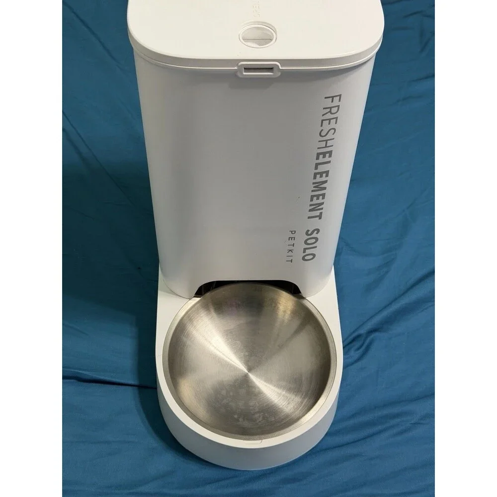 PETKIT Fresh Element Solo Wi-Fi Programmable Automatic Pet Feeder, White